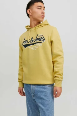 Jack & Jones Sweatshirt Com Capuz Banana Discount