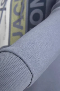 Jack & Jones Sweatshirt Com Capuz Azulado Sale