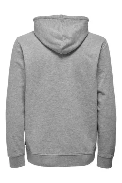 Only & Sons Sweatshirt Com Capuz Cinza