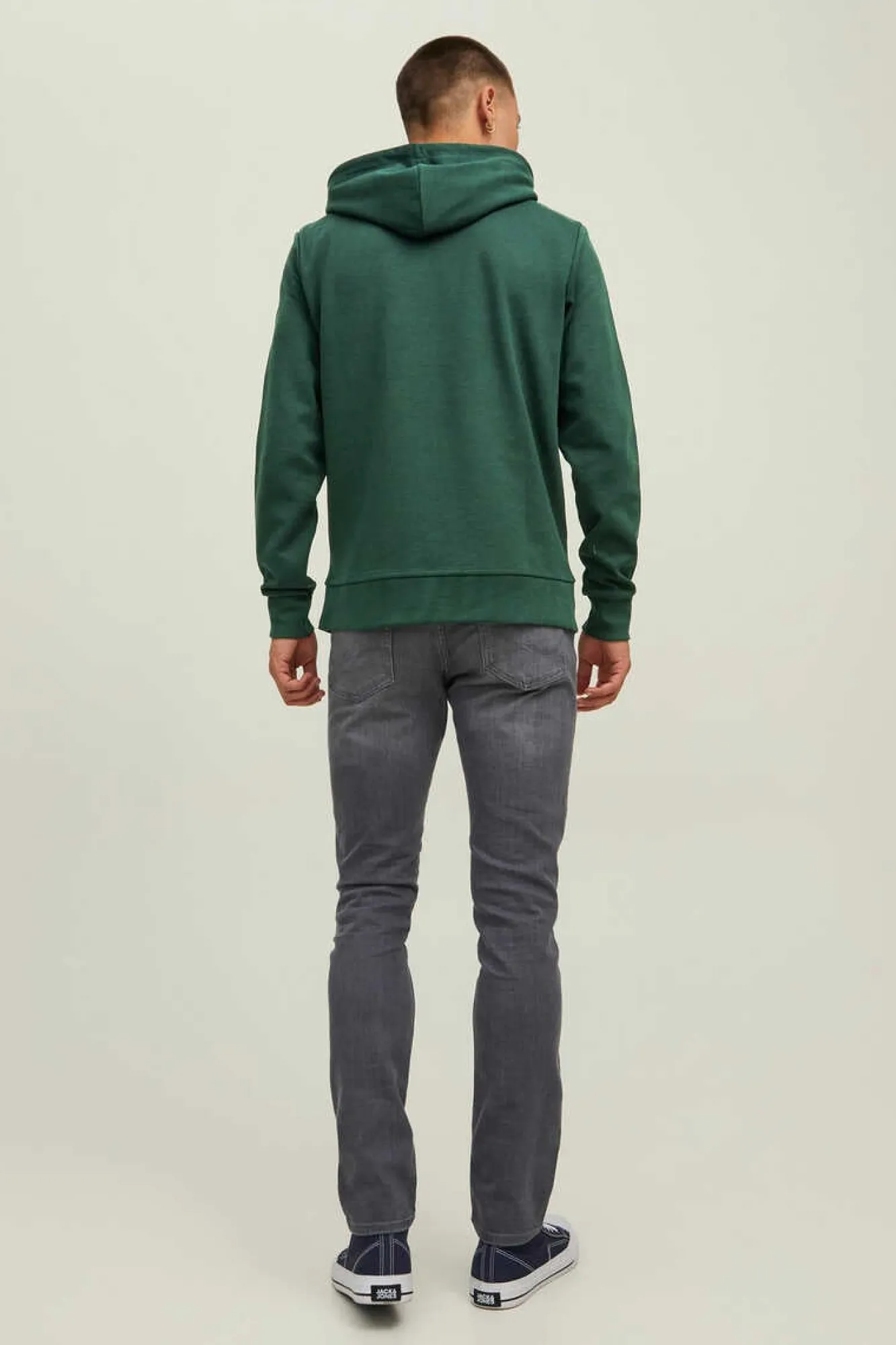 Jack & Jones Sweatshirt Com Capuz Verde Sale
