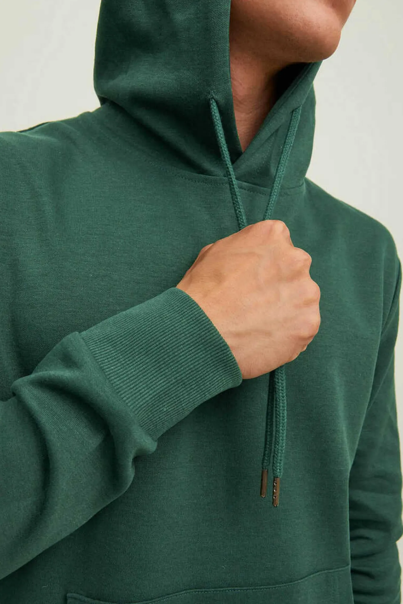 Jack & Jones Sweatshirt Com Capuz Verde Sale