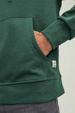 Jack & Jones Sweatshirt Com Capuz Verde Sale