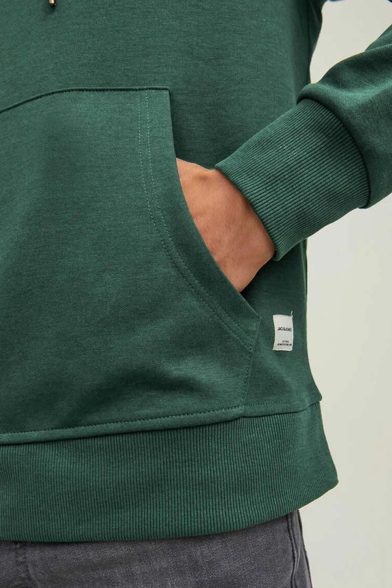 Jack & Jones Sweatshirt Com Capuz Verde Sale