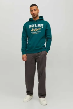 Jack & Jones Sweatshirt Com Capuz Verde Online