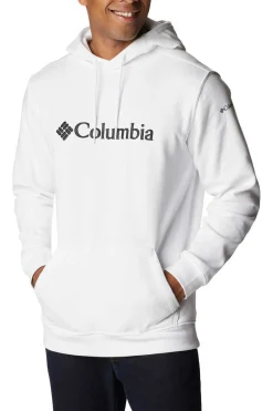 Columbia Sweatshirt Com Capuz Homem Csc Basic Logo™ Ii Branco Outlet