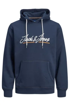 Jack & Jones Sweatshirt Com Capuz Logo Azul Online
