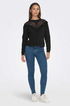 JDY Sweatshirts-Sweatshirt Com Folhos