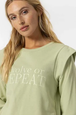 Tiffosi Sweatshirts-Sweatshirt Com Texto Bordado