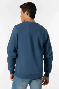 Tiffosi Sweatshirt Com Texto Bordado Gasolina Clearance