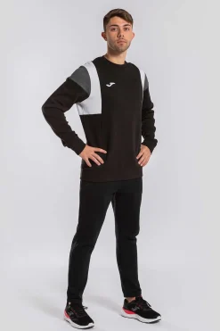 Joma Sweatshirt Confortpreta Preto Discount
