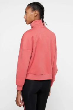 Only Play Sweatshirts-Sweatshirt Cropped Com Gola Alta