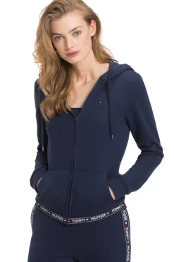 Tommy Jeans Sweatshirts-Sweatshirt De Algodao Com Capuz