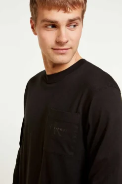 Calvin Klein Sweatshirt De Gola Caixa Preto Clearance