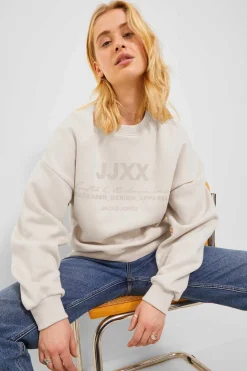 Jack & Jones Sweatshirts-Sweatshirt De Mulher Estampado Logo