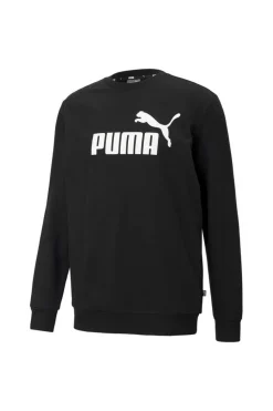 Puma Sweatshirt Ess Big Logo Crew Tr Preto