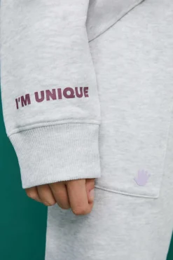 HI&BYE Sweatshirts-Sweatshirt Felpa Logo Manga