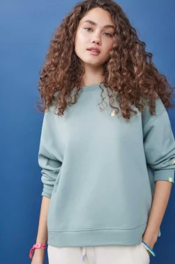 HI&BYE Sweatshirts-Sweatshirt Felpa Logo Manga