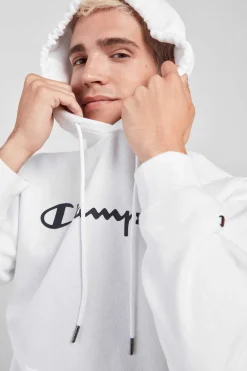 Champion Sweatshirt Homem - Legacy Collection Branco Outlet