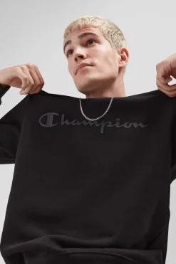Champion Sweatshirt Homem - Legacy Collection Cinza Claro Sale