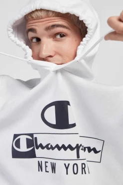 Champion Sweatshirt Homem - Legacy Collection Branco Online