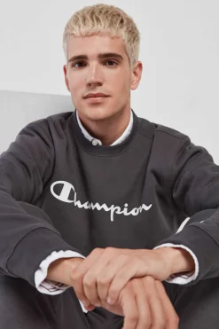 Champion Sweatshirt Homem - Legacy Collection Cinza Discount
