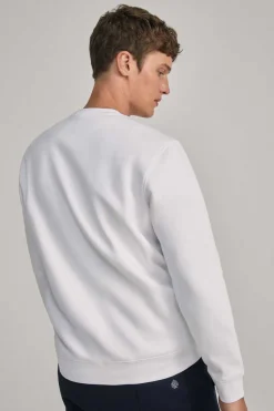 Champion Sweatshirt Homem - Legacy Collection Branco Clearance