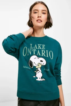 Springfield Sweatshirts-Sweatshirt "Lake Ontario" Snoopy