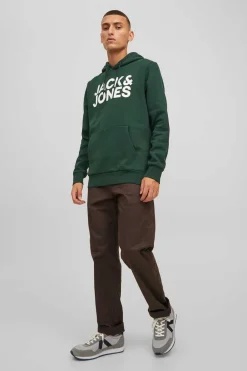 Jack & Jones Sweatshirt Logo Verde New