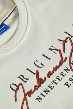 Jack & Jones Sweatshirt Logo Cinzento Clearance