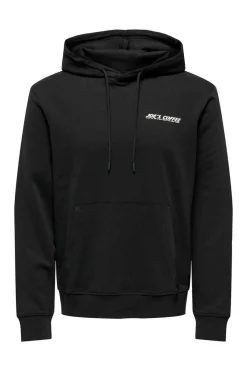 Only & Sons Sweatshirt Pizza Per Te Preto Clearance