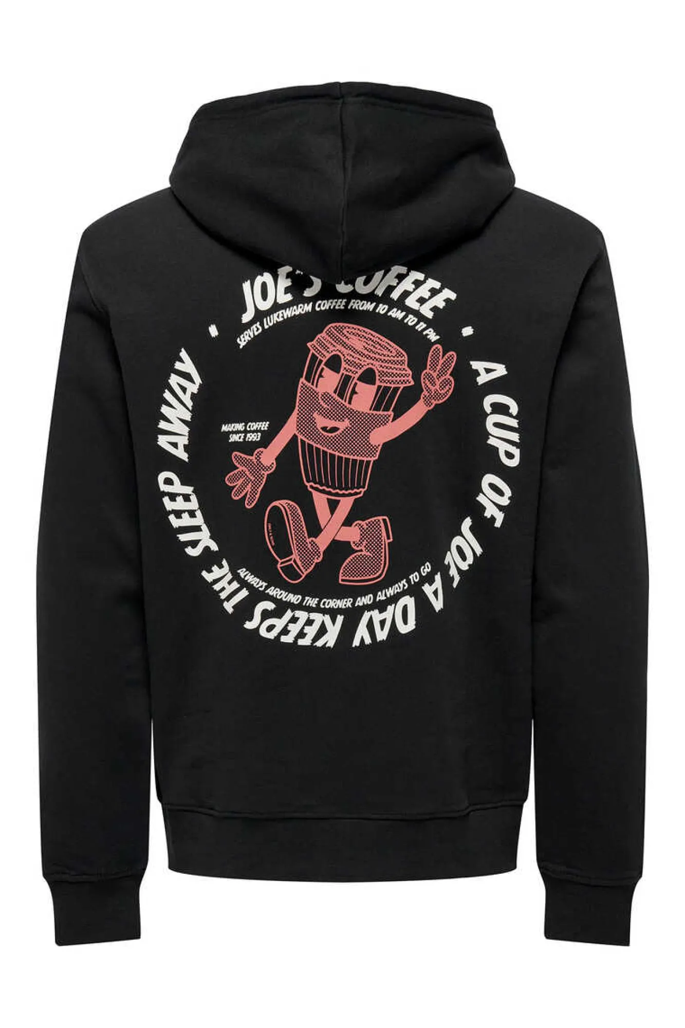 Only & Sons Sweatshirt Pizza Per Te Preto Clearance