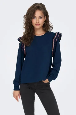 Only Sweatshirts-Sweatshirt Ruschen