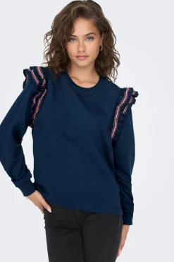 Only Sweatshirts-Sweatshirt Ruschen