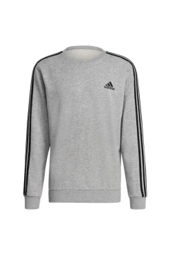 Adidas Sweatshirt Sem Capuz Cinza New