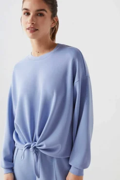 Dash and Stars Sweatshirts-Sweatshirt Tato Suave No