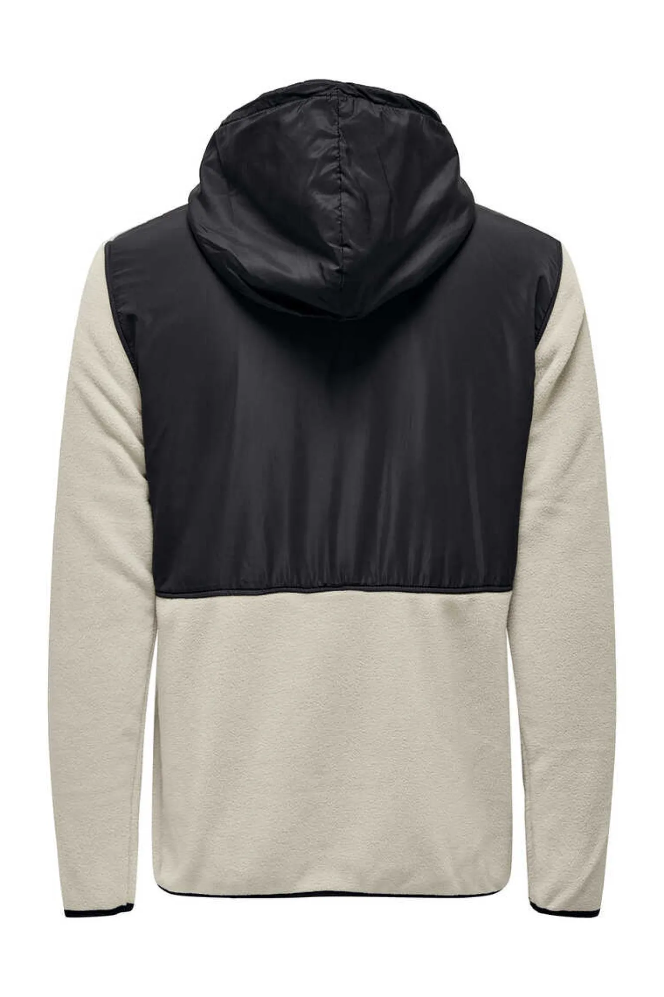 Only & Sons Sweatshirt Tecido Forro Polar Cinza New