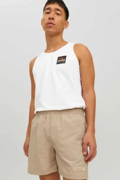 Jack & Jones Tampo Do Tanque Com Logotipo Branco Sale