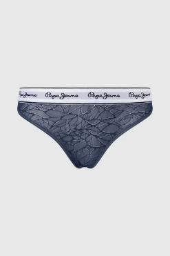 Pepe Jeans Calcinhas-Tanga Classica Malhas