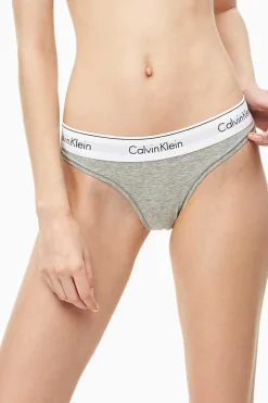 Calvin Klein Calcinhas-Tanga Cos Elastico Modern Cotton