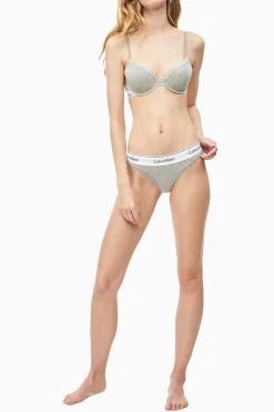 Calvin Klein Calcinhas-Tanga Cos Elastico Modern Cotton