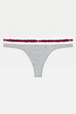 Tommy Jeans Calcinhas-Tanga De Algodao E Modal