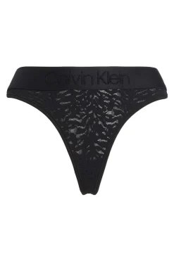 Calvin Klein Calcinhas-Tanga De Renda Intrinsic