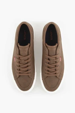 Levi's Tenis Woodward Low Castanho Clearance
