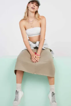 HI&BYE Roupa Interior-Top Bandeau Algodao