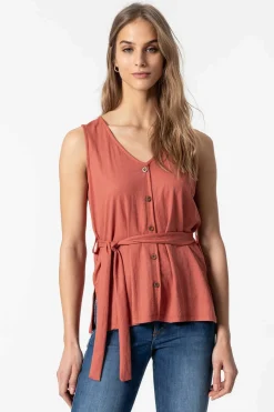 Tiffosi T-Shirts-Top Com Cinto