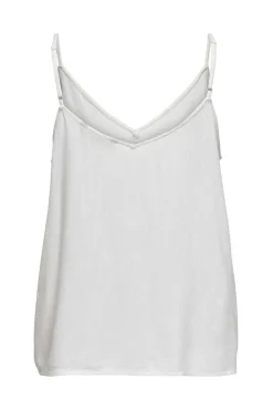 Only T-Shirts-Top De Alcas Botoes