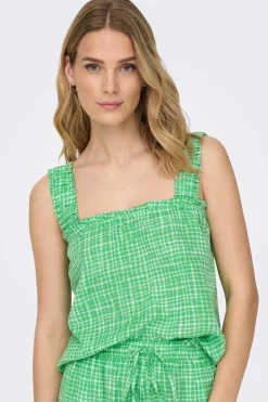 Only T-Shirts-Top De Alcas Sem Mangas