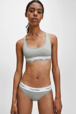 Calvin Klein Sutias-Top De Algodao Modern Cotton