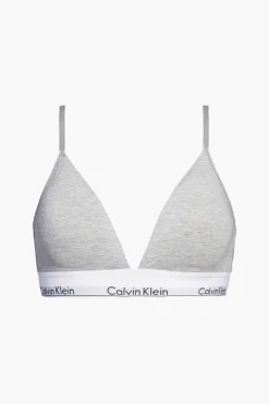 Calvin Klein Sutias-Top De Algodao Modern Cotton Com Cos Da