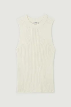 Pimkie T-Shirts-Top De Malha Sem Mangas